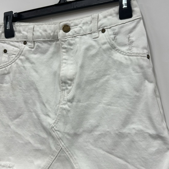 Rolla’s Claudia White Denim Skirt sz 25 - Picture 5 of 9